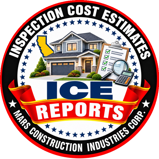 ICE Reports — Inspection Cost Estimates, Mars Construction Industries Corp